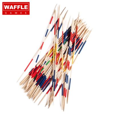 China Life Size WAFFLE GAMES Classic Outdoor Wooden Giant Mikado Game for sale