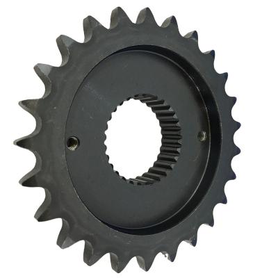 China Building Material Stores RENQIU Standard Industrial Sprocket Drive Roller Chain Sprocket Segmented Sprocket for sale