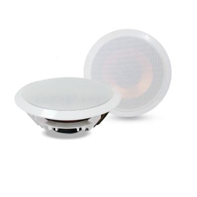 China Shopping Mall Vofull 6 Inch 10w White Active Ceiling Speaker System for sale