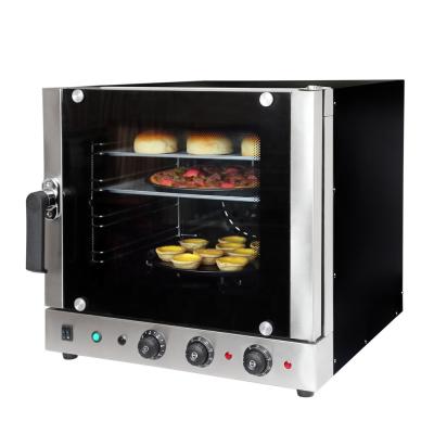 China Stainless Steel Commercial Kitchen Catering Equipment For Restaurant 4 Tiers 2.6kw Countertop Convection Oven For Baking for sale