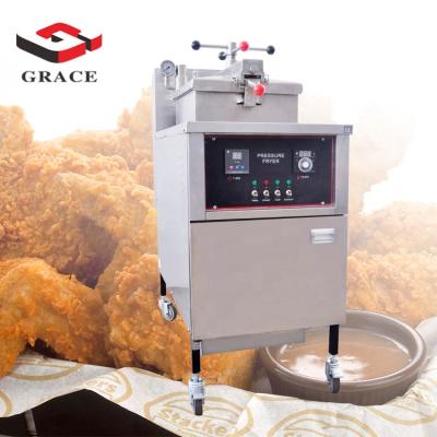 China Restaurant Equipment Grace Commercial CE Certificated Stainless Steel KFC 25L Electric/Gas Fried Fryer Chicken Pressure Fryers for sale