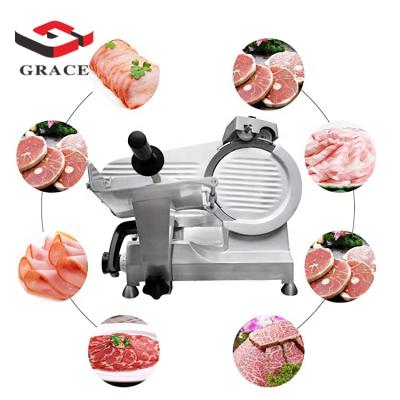 China Stainless Steel Blade Grace Kitchen Stainless Steel Electric Slicer Meat Food Processor Meat Slicer Machine for sale