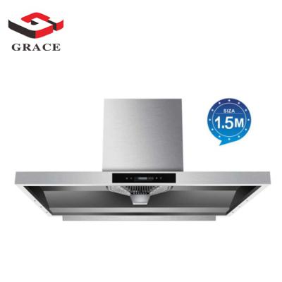 China Hotel GRACE High Quality Stainless Steel Hood Commercial Restaurant Exhaust Hood for Kitchen for sale