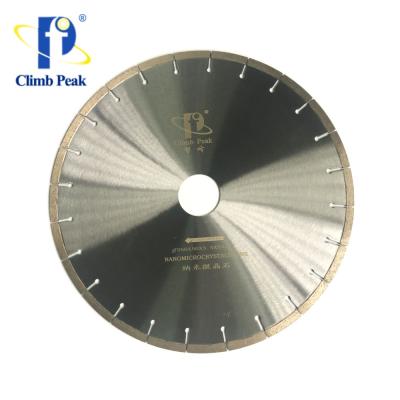 China Unique Formula Top Quality Nano Glass Cut Diamond Blade for sale