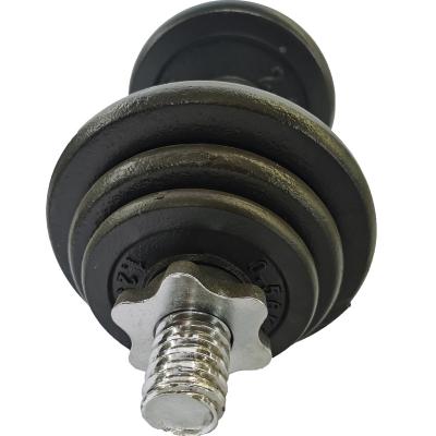 China Adjustable dumbbell Paint-baked dumbbell bodybuilding baking paint dumbbell plate for sale