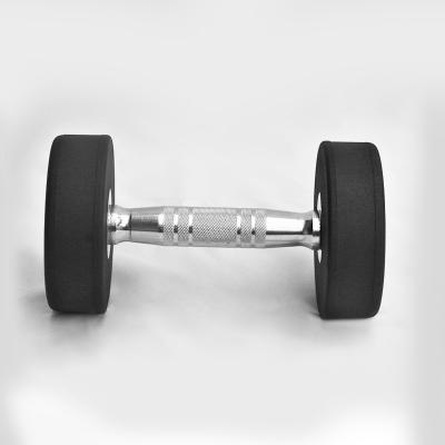 China Bodybuilding Rubber Covered Round Fitness Gym Dumbbell Dumbbell Dumbbell Set for sale