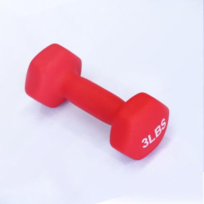 China Dumbbell and Gym Customized Hex Desig Color Vinyl Plastic Dip Dip Dumbbell for sale