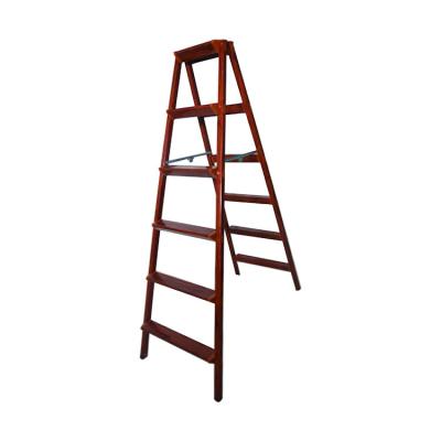 China Folding Ladders Factory Supply Low Price Household Steel 6 Step Ladder for sale