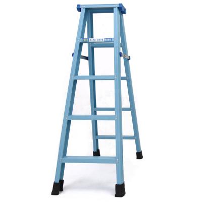 China Cheap 10 step folding ladders and durable wide ladder aluminum ladder for sale