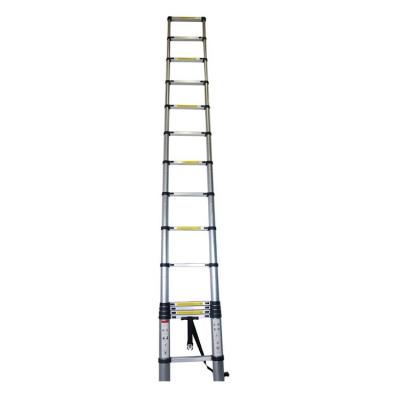 China Telescopic Ladders Extend 3.8M Telescopic Retractable Loft Folding Step Ladder ZJTD-5138 for sale