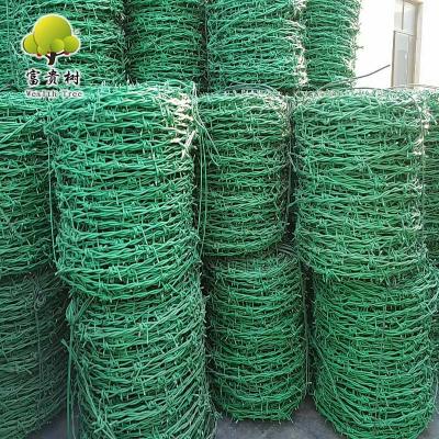 China Professional Supplier Great Protection Barbed Wire Roll Price Fence , Barbed Wire Price Per Roll for sale