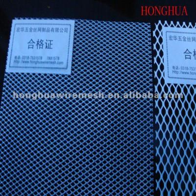 China Strethed Dimond Expanded Metal Stretched Sheet Diamond Mesh for sale