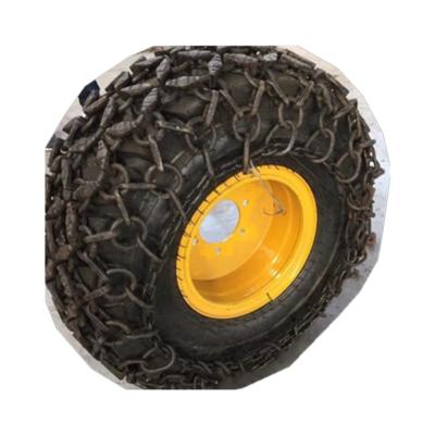 China TSP-8D057 Forklift Tire 30/50 Chain 17.5/20.5/23.5/26.5/29.5-25 Loader Tire Protection Steel Chain for sale