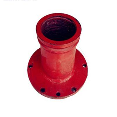 China TSP-8D108 concrete pump spare parts concrete outlet support port parts unload port for concrete pump truck for sale