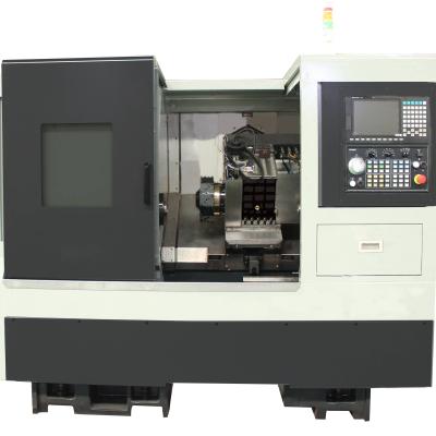 China Building material shops auto controller syntec hoston machine tool cnc lathe ck6140 for sale