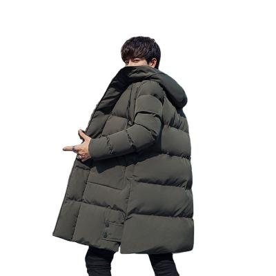 China Long Size High Quality Viable Plus Size Duck Down Business Winter Thick White Warm Hooded Jacket For Men for sale