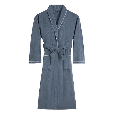 China Interesting soft breathable cotton water absorption loungewear strong toweling soft bathrobe for sale