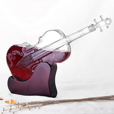 China 2021 New Product Modern Bar Set Fiddle Shaped Whiskey Decanter for sale