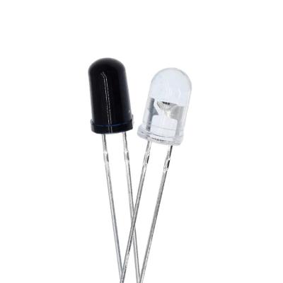 China AlGaInP Manufacture1.5V 3mm 5mm IR 850nm 940nm Professional Infrared Transmitter and Receiver Led Diode for sale