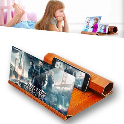 China Phone Holder Mobile Phone 3D Bracket Transmit Screen Amplifier Magnifier Stereoscopic Universal HD Portable Eye Protection for sale