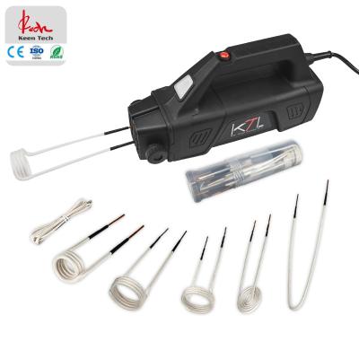 China Factory Selling 230-240V Mini Ductor 1500W Flameless Induction heater With 6 Coils Bolt Heater Remover for sale