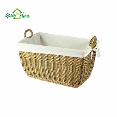 China Eco - Friendly Plant Basket Planter Baskets Woven Wicker Basket For Natural Plants for sale