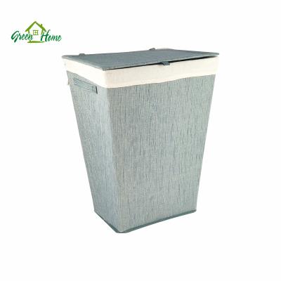 China Folding Waterproof Dirty Laundry Basket Like A Novelty Laundry Basket Clothes Special Recycled Wood for sale