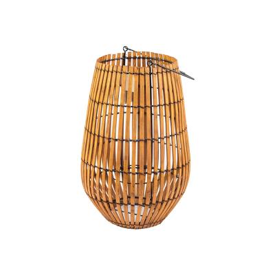 China Unique and Simple Designing Handmade Decorated Eco-Friendly Solid Wood Home Decorated / Hanging Lantern for sale