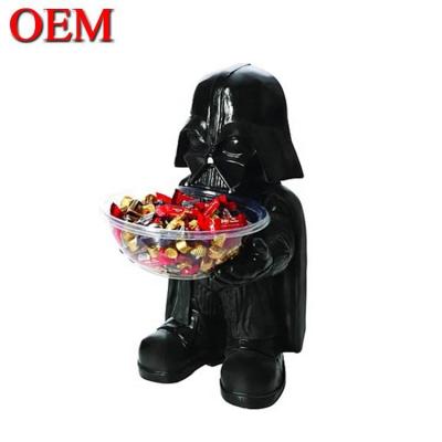 China High Quality Plastic HOLIDAY Devil Figure Candy Dish Bowl for sale