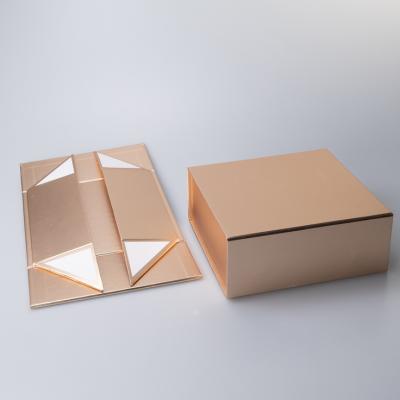 China Wholesale Recycled Gift Box New Arrival FO Corrugated Paper Simple Stylish Folding Biodegradable for sale