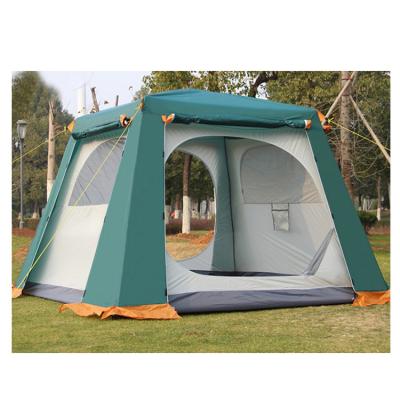 China Picnic Travel Hiking Climbing Camping Quzhou Excellent 5-8 People Outdoor Camouflage Automatic Travel Tent for sale