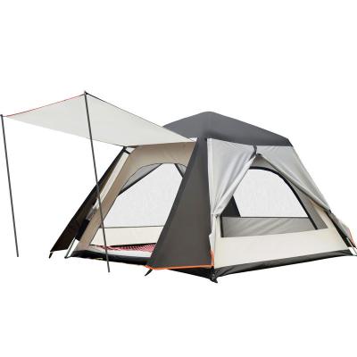 China Tube type tent stake automatic waterproof camping instant tent 3-4 person glamping luxury outdoor tents for sale for sale