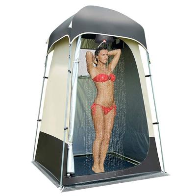 China Trigone/V-Type Ground Nail Shower Tent Changing Room Outdoor Privacy Portable Camping Shelter for sale