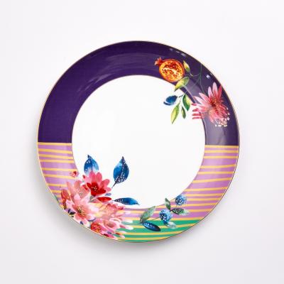 China Suitable Price Quality Pallet Dessert Dish Guaranteed Ceramic Serving Plates Viable Dinner for sale