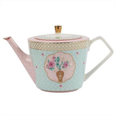 China Wholesale Quality Guaranteed New Style Gift Contemporary Hot Selling Oriental Peacock Teapot Tea Set for sale