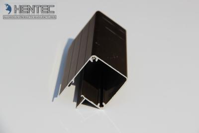 China OEM Aluminium Construction System Electrophoretic Coated extrusion profiles for sale