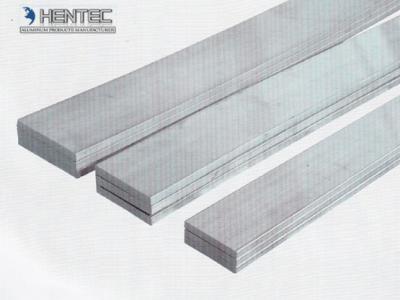 China 6061 de weerstand van de aluminiumcorrosie, Uitdrijving geanodiseerde aluminium vlakke bar Te koop