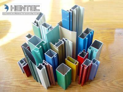 China Powder coated , anodized extruded  window and door aluminum frame custom for sale