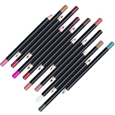 China 16 Colors Waterproof High Pigment Makeup OEM Private Label Eyeliner Lip Liner for sale