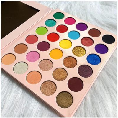 China Waterproof Makeup Private Label 30 Colors Custom Logo Eyeshadow Palette for sale