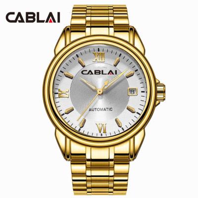 China Fashion Mens Day/Date Logo Watches New Automatic Watch Custom Made For Men Relogio Masculino for sale