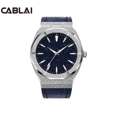 China Sky High Quality Waterproof Men's Star Stainless Steel Water Resistant Wrist Watch Watches for sale