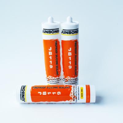 China Firestopping Fire Rated Silicon MSDS Fire Resistant Silicone Sealant for sale