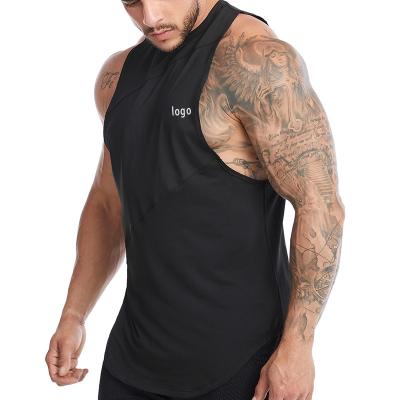 China Anti-Wrinkle Vest Quick Drying Men's Oversized Loose Fit Sports Invest Outdoor Sweating Running Basketball Stitching Design OEM&ODM for sale