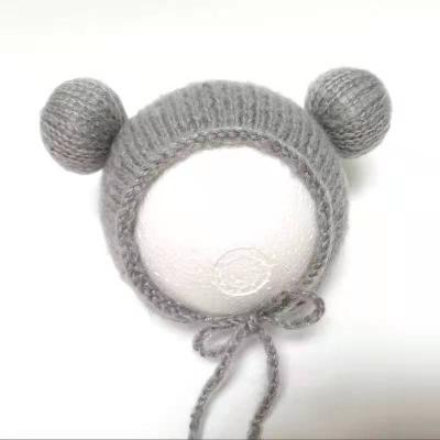 China European and American Cute Woolen Children's Round Shape Cap Fashion Children's Hat Newborn Baby Hat Photography for sale