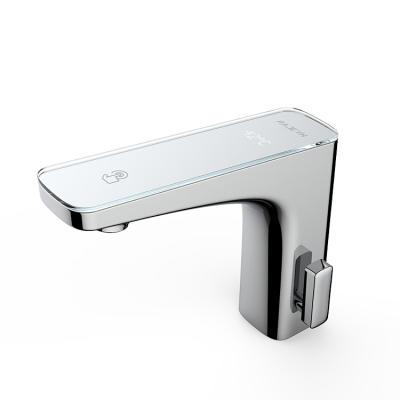 China Sense Faucets Double Auto Sensor Touch Sensor Faucets With Temperature Control for sale