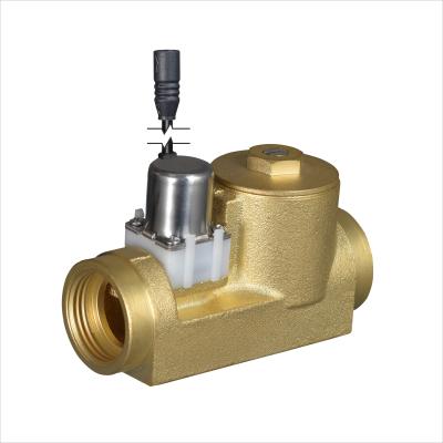 China WC Sensor WC Automatic Smart Automatic Brass Toilet Pulse Solenoid Valves Drain Valve for sale