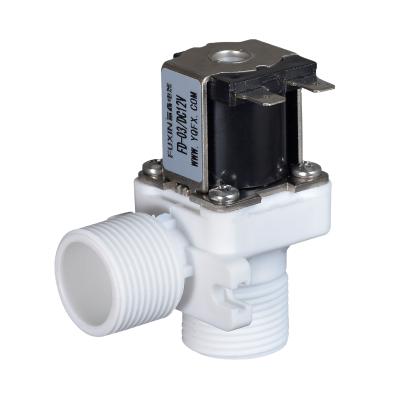 China Modern Plastic Valve DC12V Water Bathroom Shower Solenoid Valves 3/4 Part Release Automatic Electric Water Accessories for sale