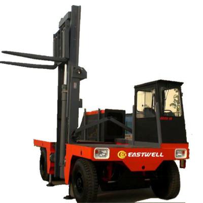 China Eastwell Hotels 10 Ton Diesel Forklift CCCD-10 Side Loader For Sale for sale