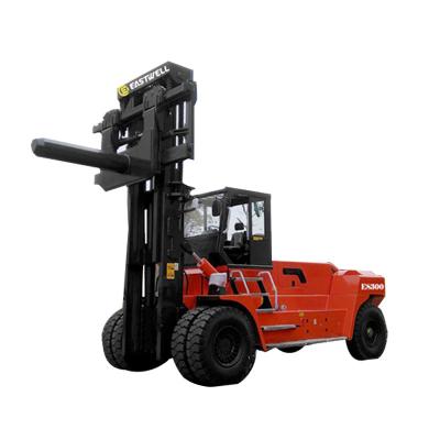 China Hotels Eastwell Forklift Heavy Duty Tire Press Machine 30 Ton Diesel Forklift ES300 for sale